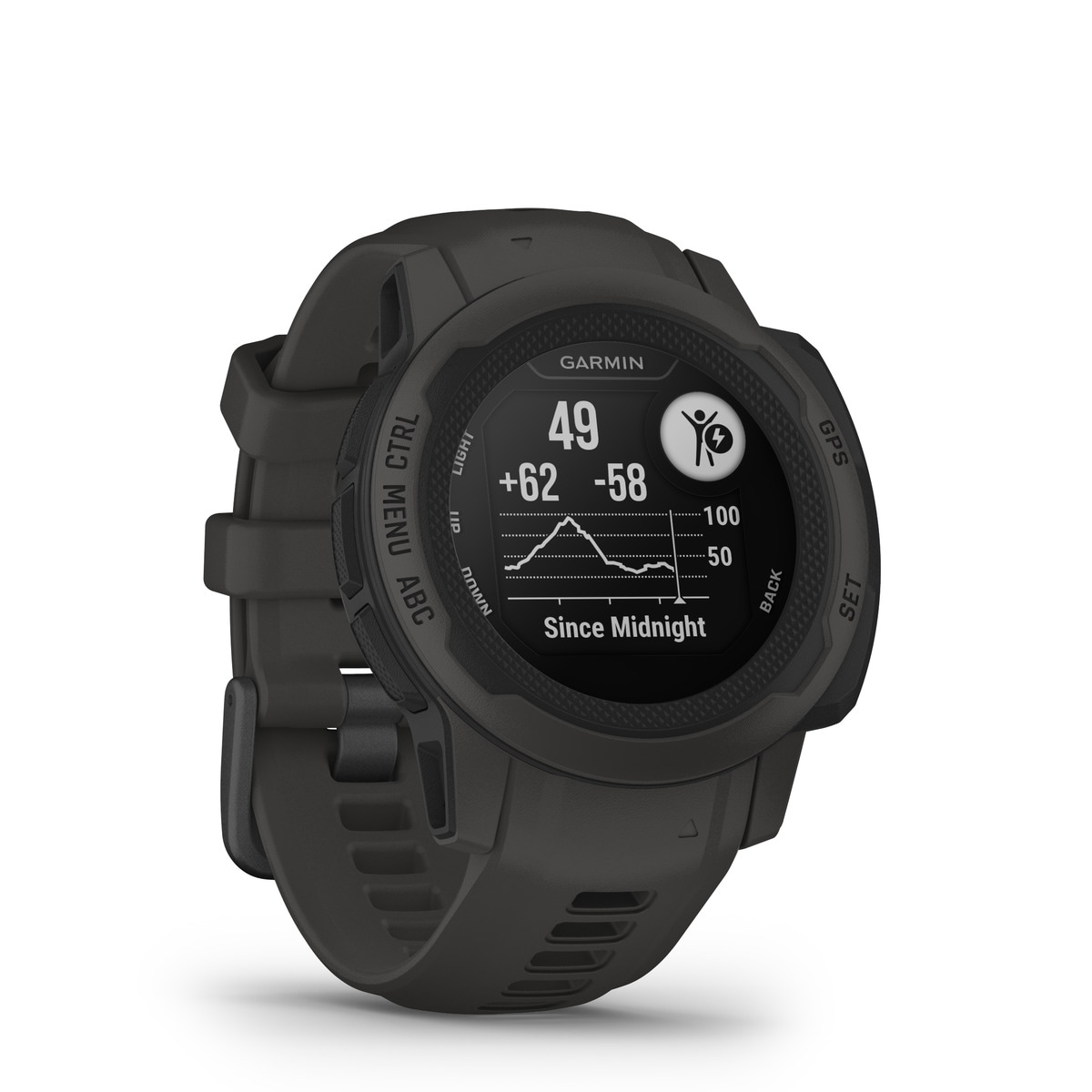 Relógio smartwatch Instinct 2S Garmin Preto-7