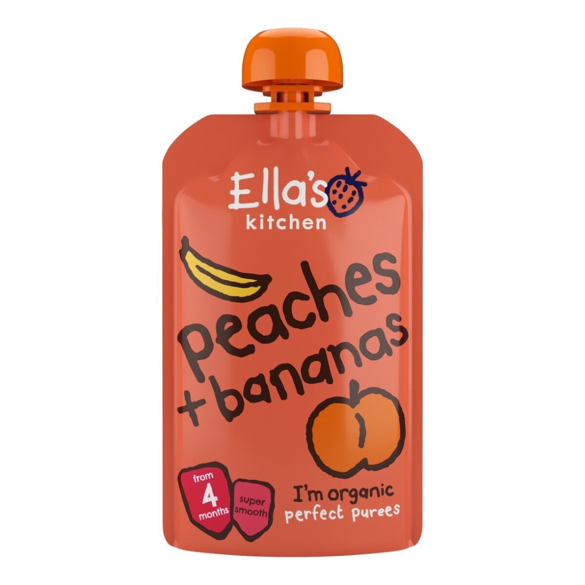 Smoothie Puré Pêssego e Banana - 120 g 1