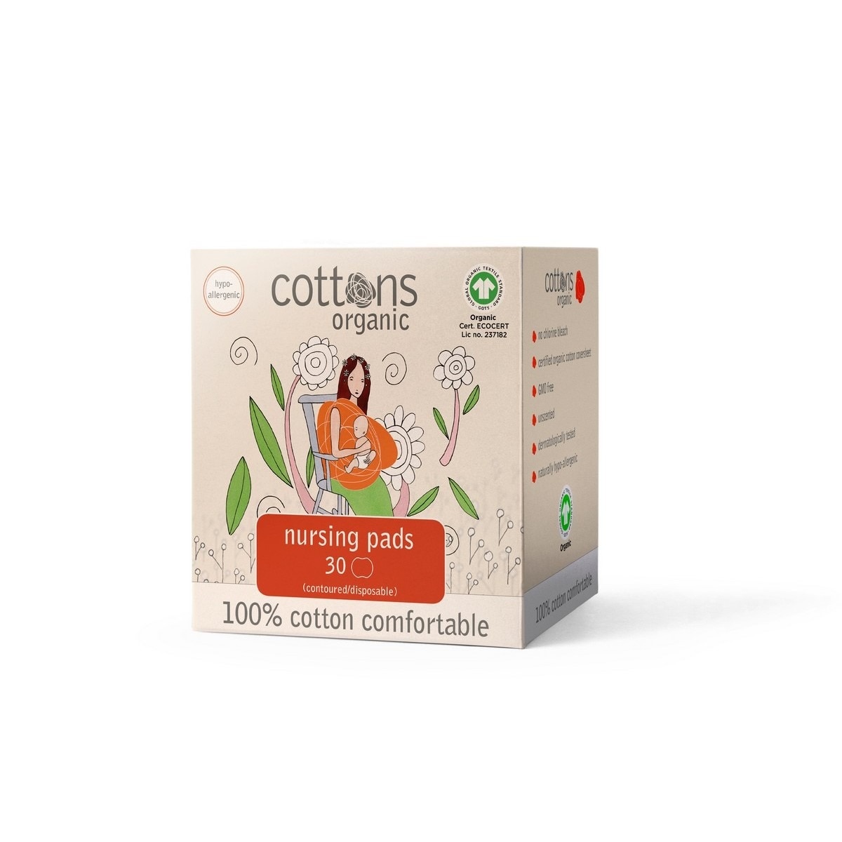 Imagem 0 de Discos de Amamentação 30Uni. Cottons