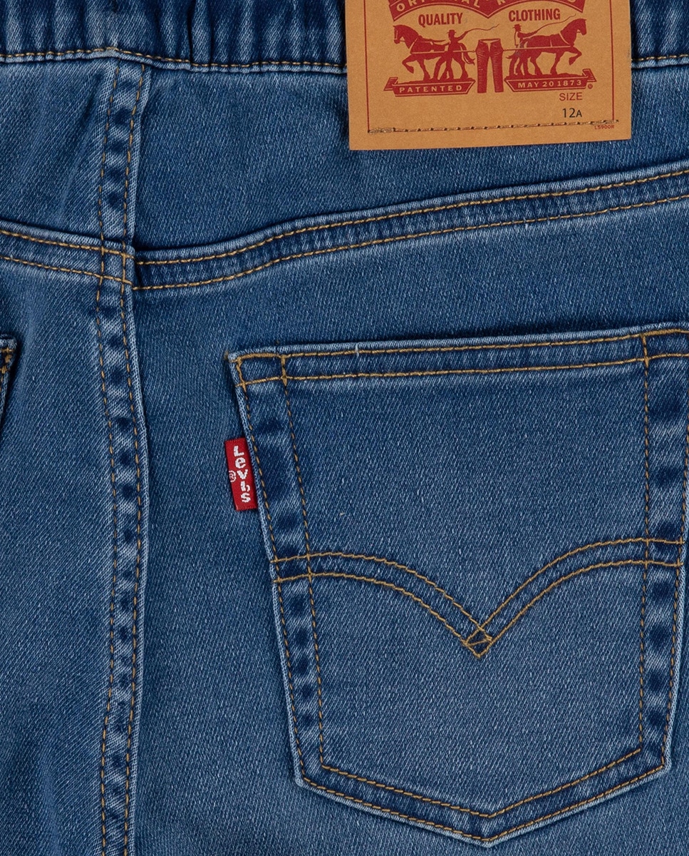 Calças Skinny de Bebé - Azul-Marinho Azul-marinho-3