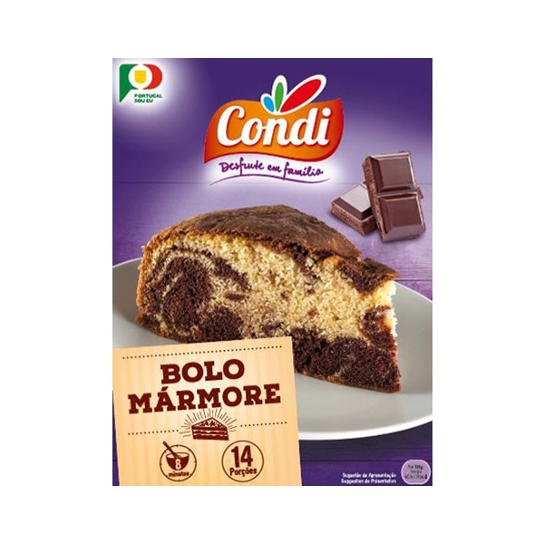 Preparado para Bolo Mármore embalagem 450 g