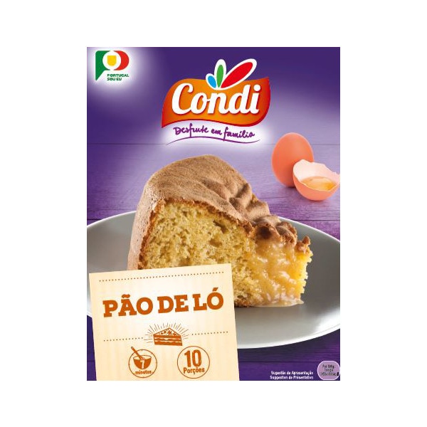 Preparado para Pão de Ló embalagem 435 g