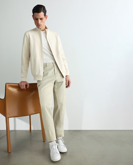 Pantalones cargo hombre · Blancos · Moda hombre · El Corte Inglés (2)