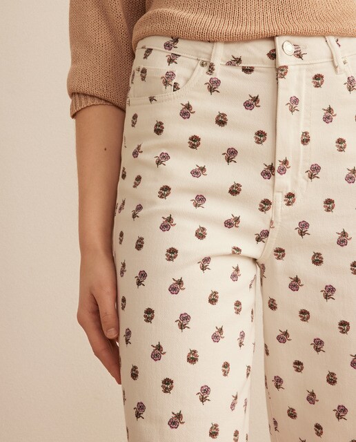 Pantalón de mujer Southern Cotton leggin estampado · Southern Cotton · El  Corte Inglés