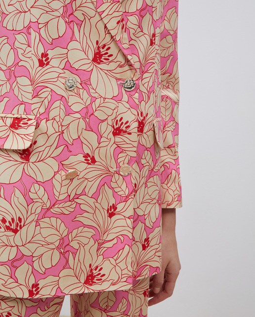 Blazer cruzada de mujer con flores · Fórmula Joven · El Corte Inglés