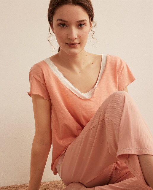 Camiseta de mujer manga corta · Southern Cotton · El Corte Inglés