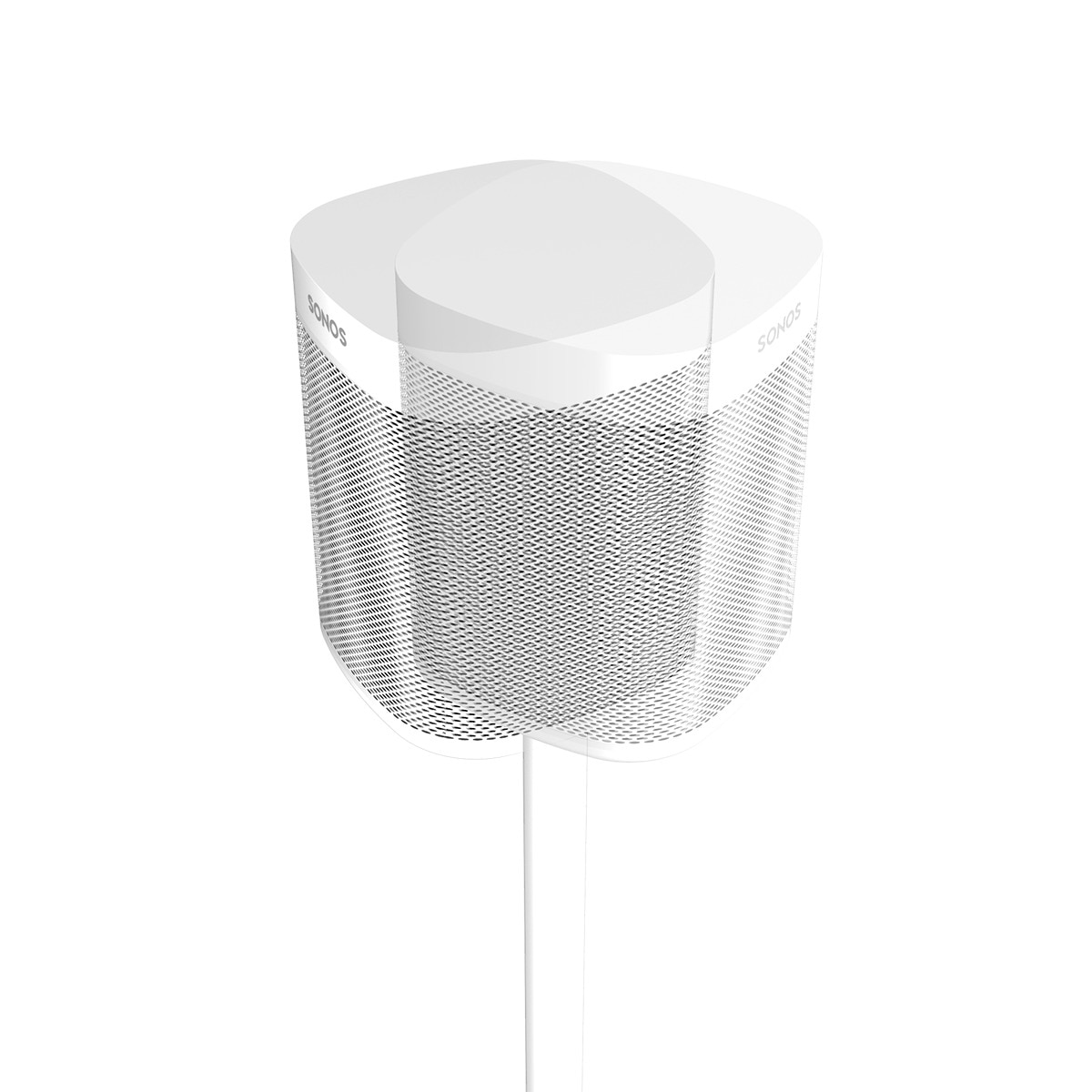 Soporte de suelo Cavus CSSOW para altavoces One y Play:1 Blanco-5