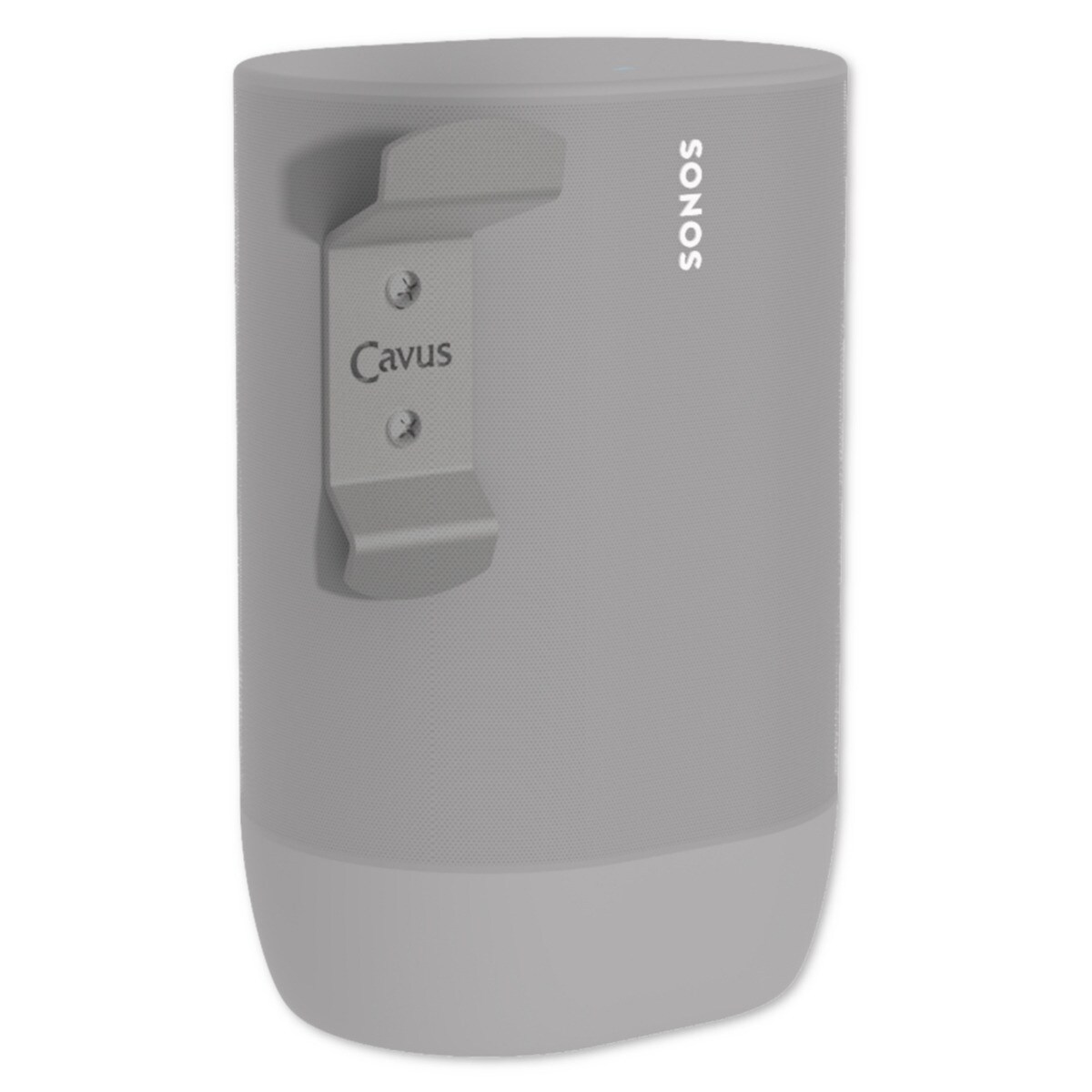 Soporte de pared Cavus CMSMS adecuado para Sonos Move Acero-4