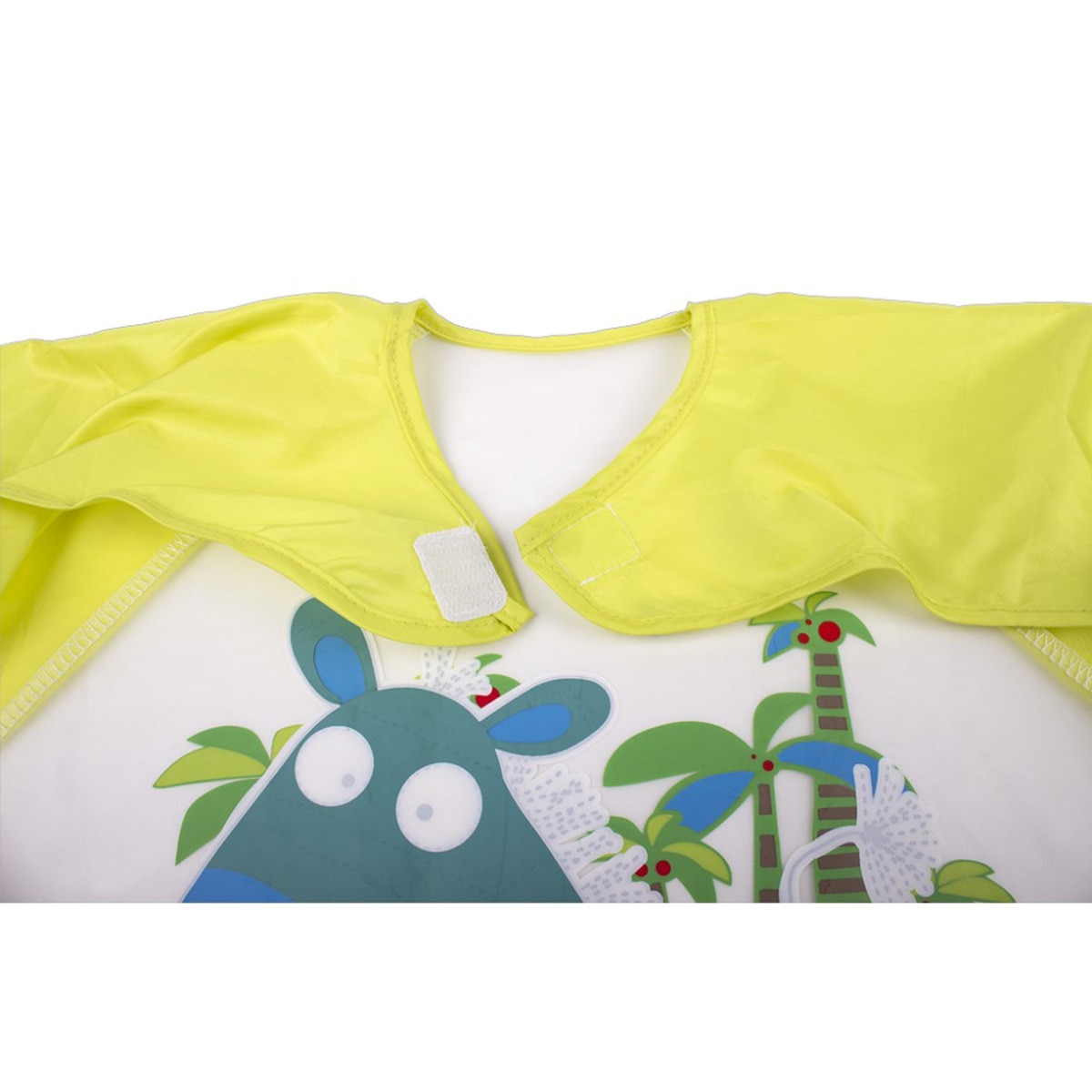 Babero con mangas Interbaby amarillo Amarillo-2