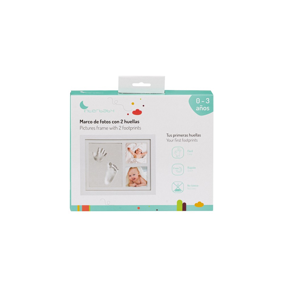 Portafotos Interbaby blanco Blanco-3
