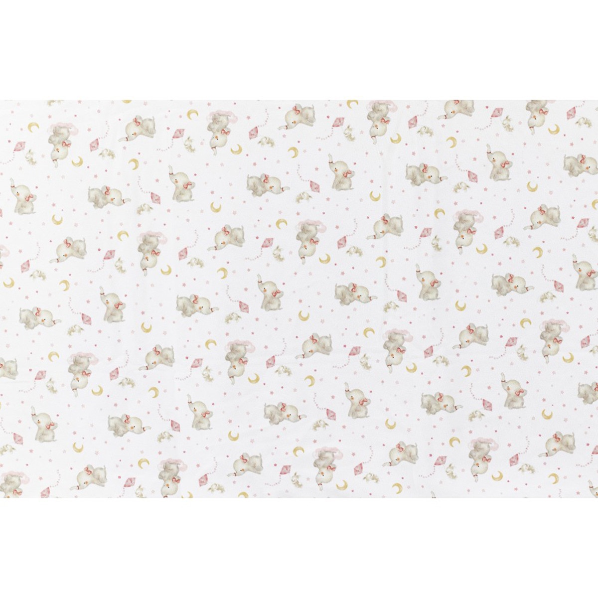 Manta Interbaby burbuja con borreguillo elefante rosa Rosa-2