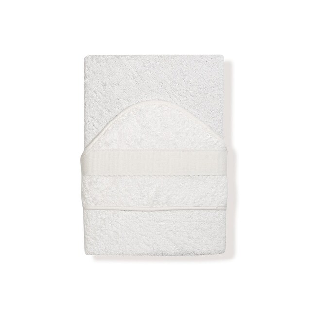 Imagen 0 de Capa de baño Interbaby de punto de cruz blanco