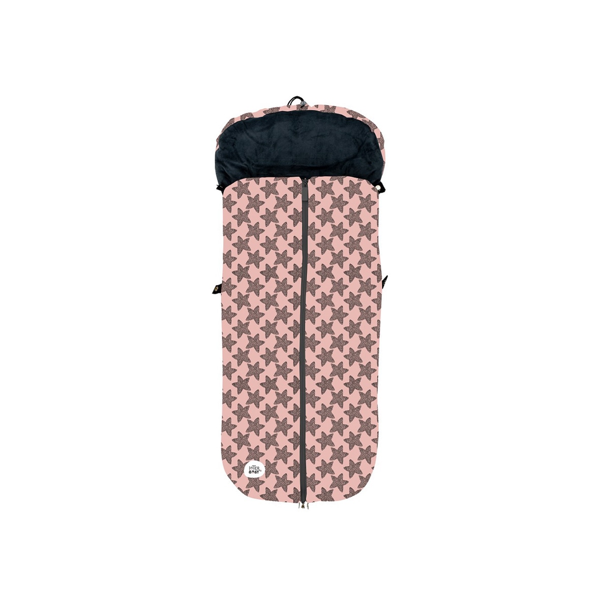 Imagen 0 de Saco para carro universal Interbaby Star marino rosa