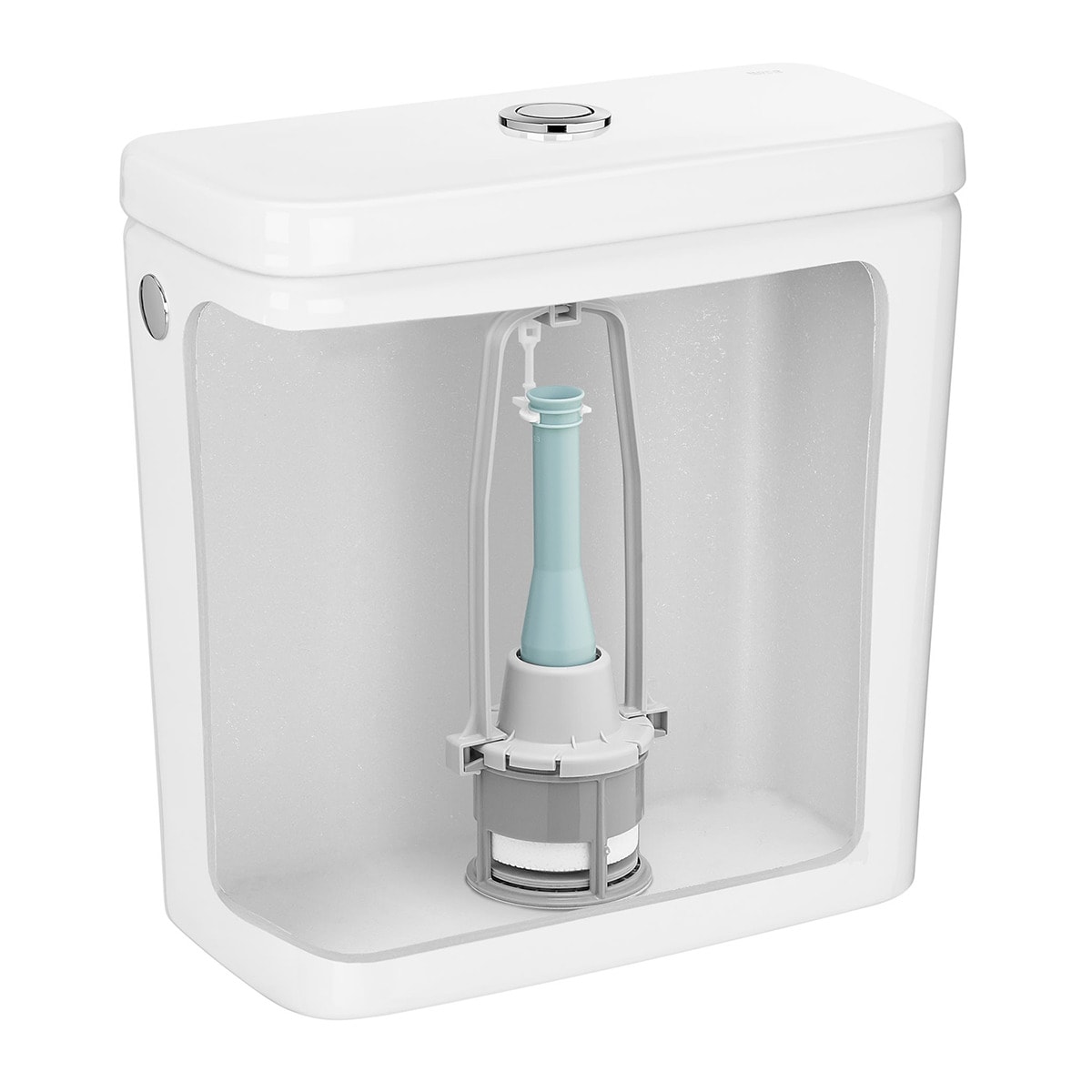 Mecanismo WC Descarga Simple Gris-2