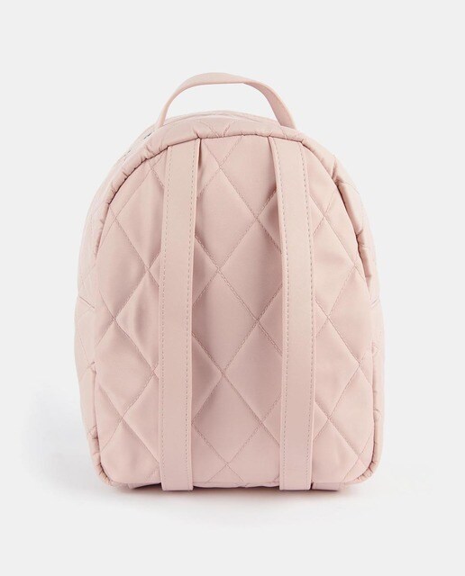 Mochila de tela acolchada en rosa · Barbour · El Corte Inglés
