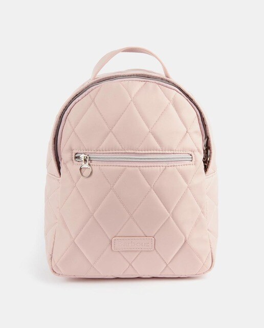 Mochila de tela acolchada en rosa · Barbour · El Corte Inglés