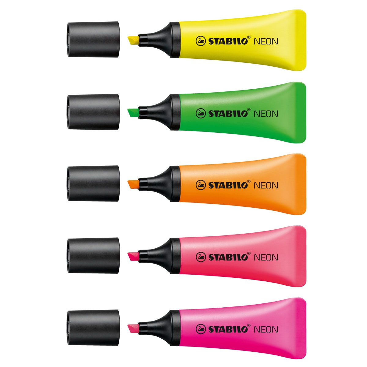 Marcador néon amarelo Amarelo-4