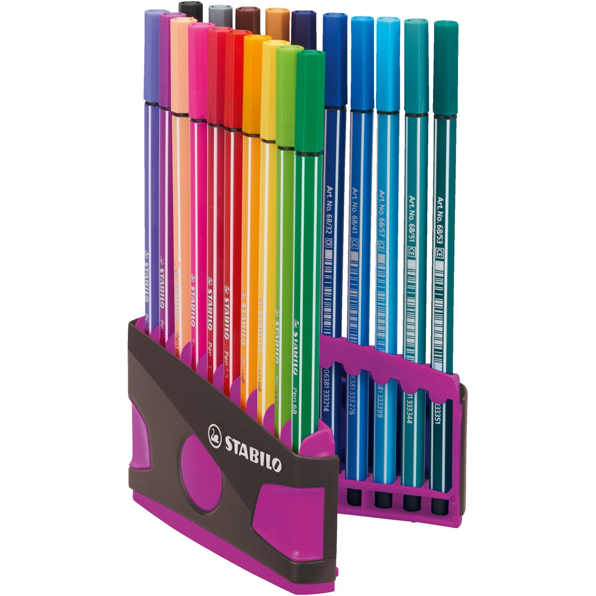 Pack ColorParade 20 Rotuladores Premium Pen 68 STABILO Multicolor Multicolor-2