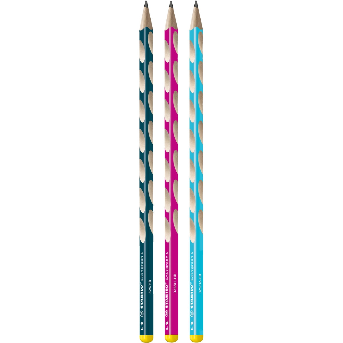 Lápis Ergonómico para Esquerdinos EASYgraph S - Rosa Rosa-2