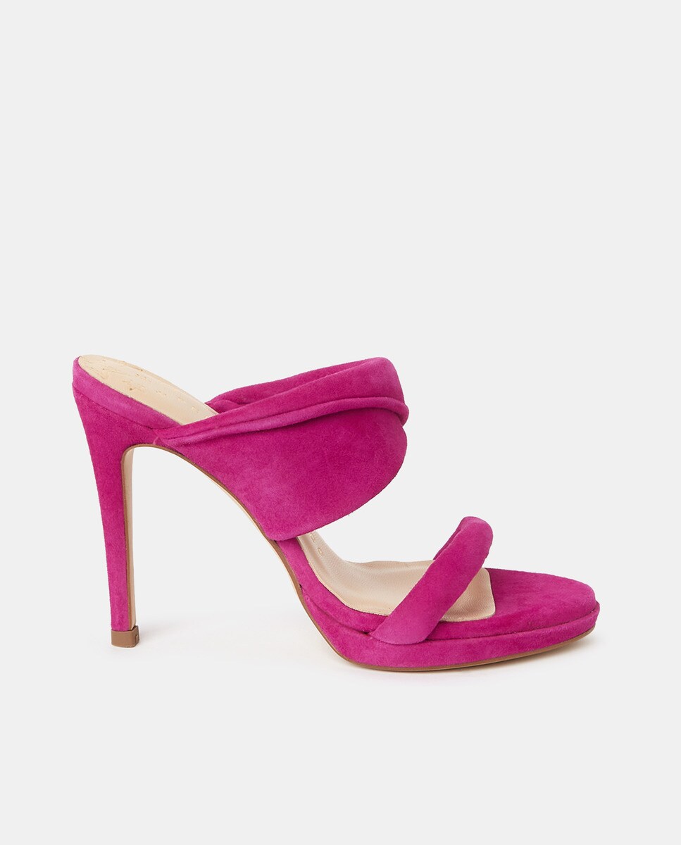 Nuevo Sandalias Moradas Tacon | Compra Online a Precios Super Baratos