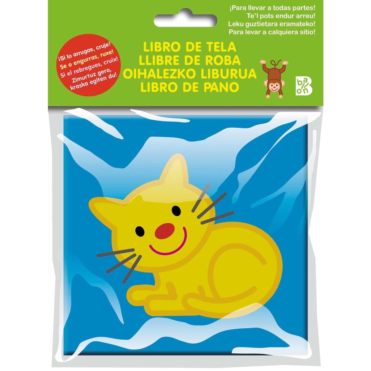 LIBRO DE TELA - GATO 1