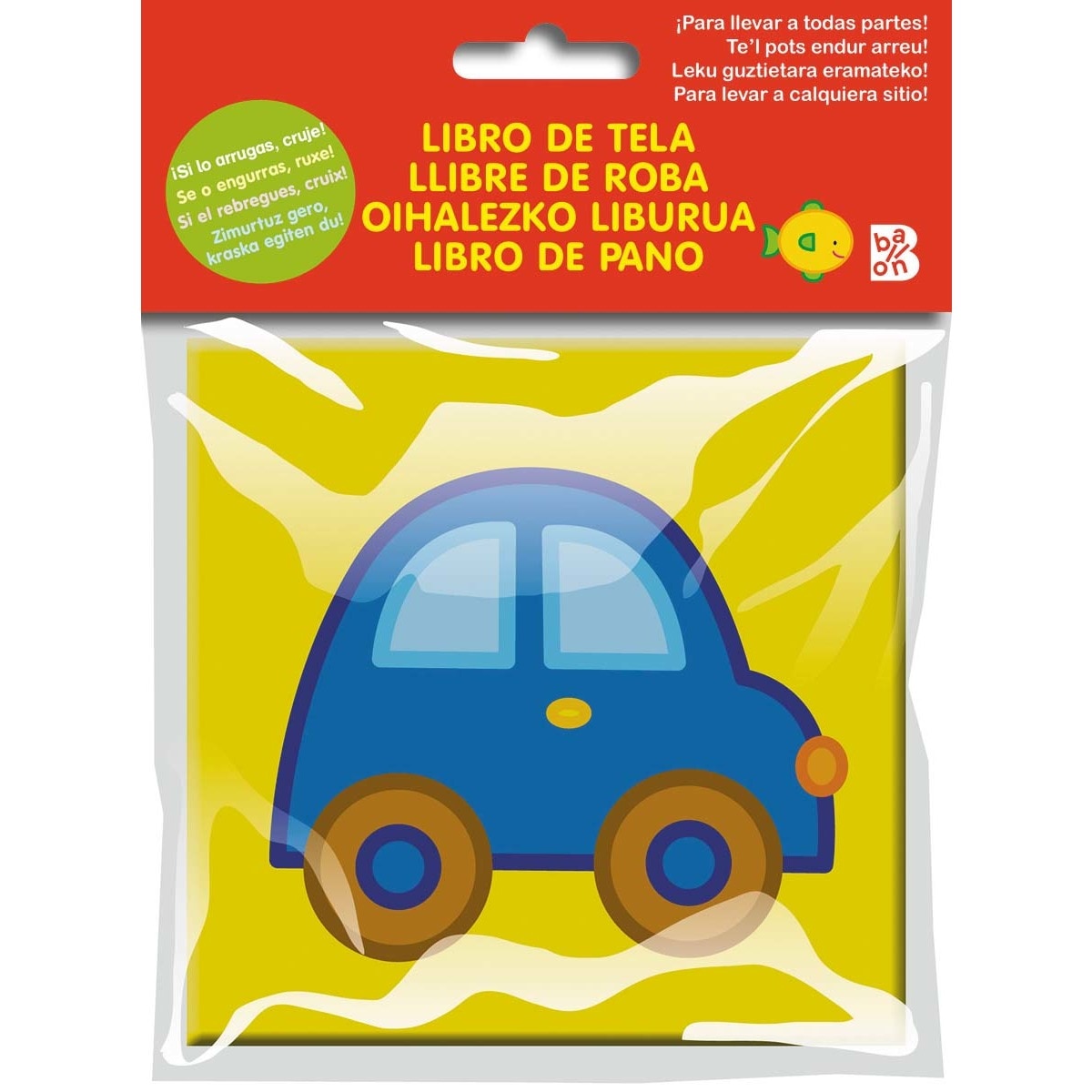 LIBRO DE TELA - COCHE 1