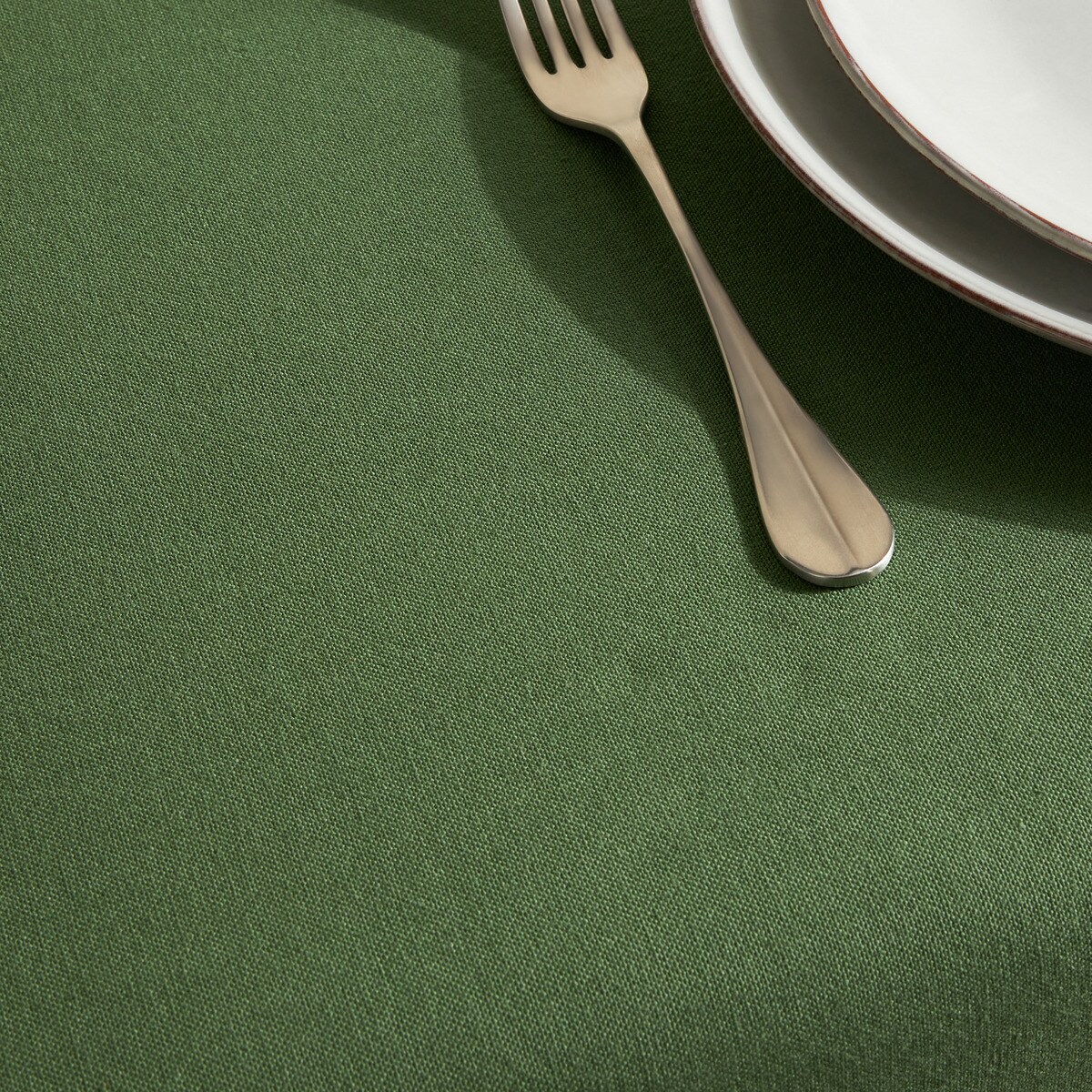 Toalha de mesa em algodão Invit Verde-2