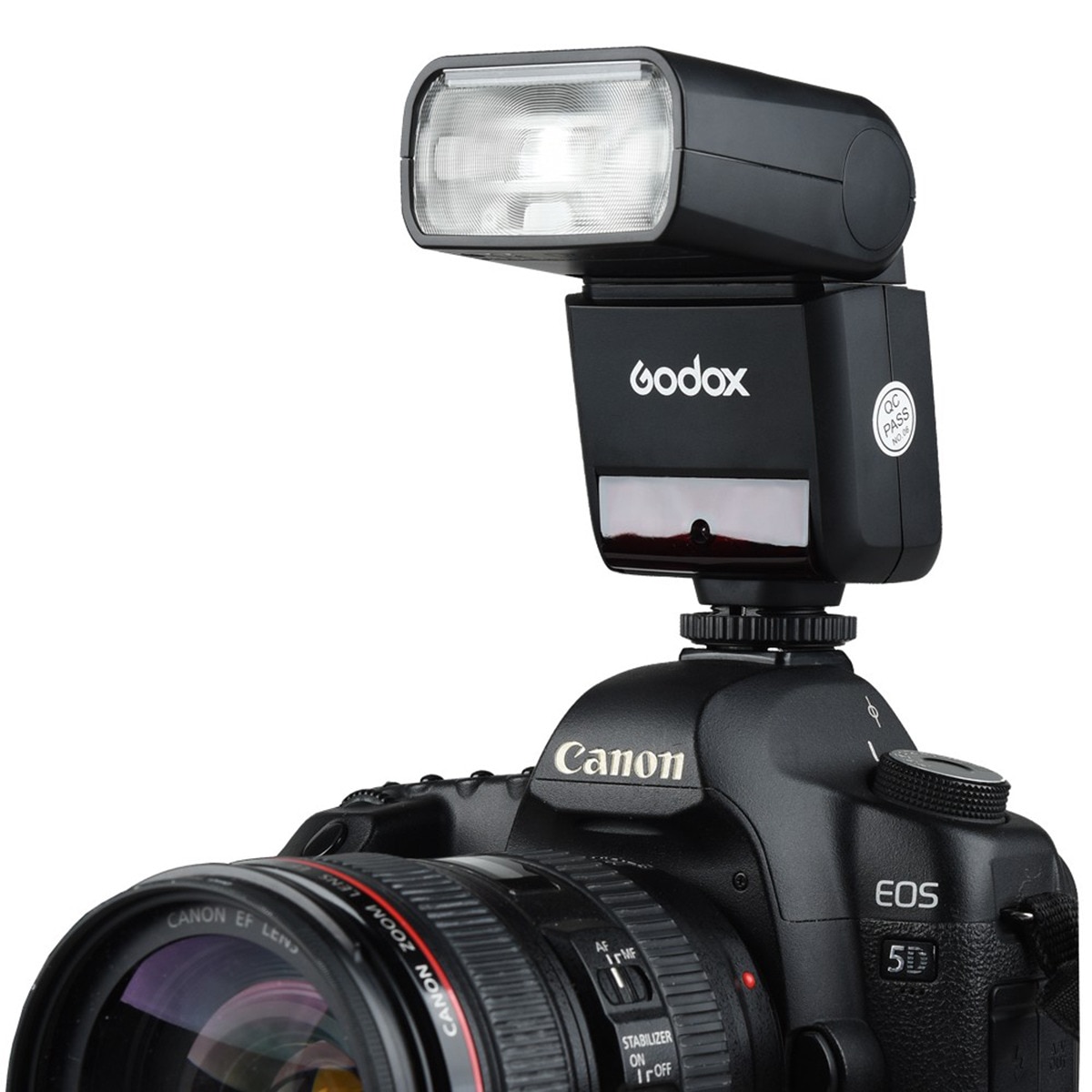 Flash Godox TT350 para Canon Negro-5
