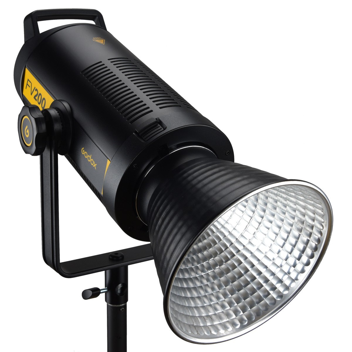 Flash Luz LED de sincronización de alta velocidad Godox FV200 Negro-5