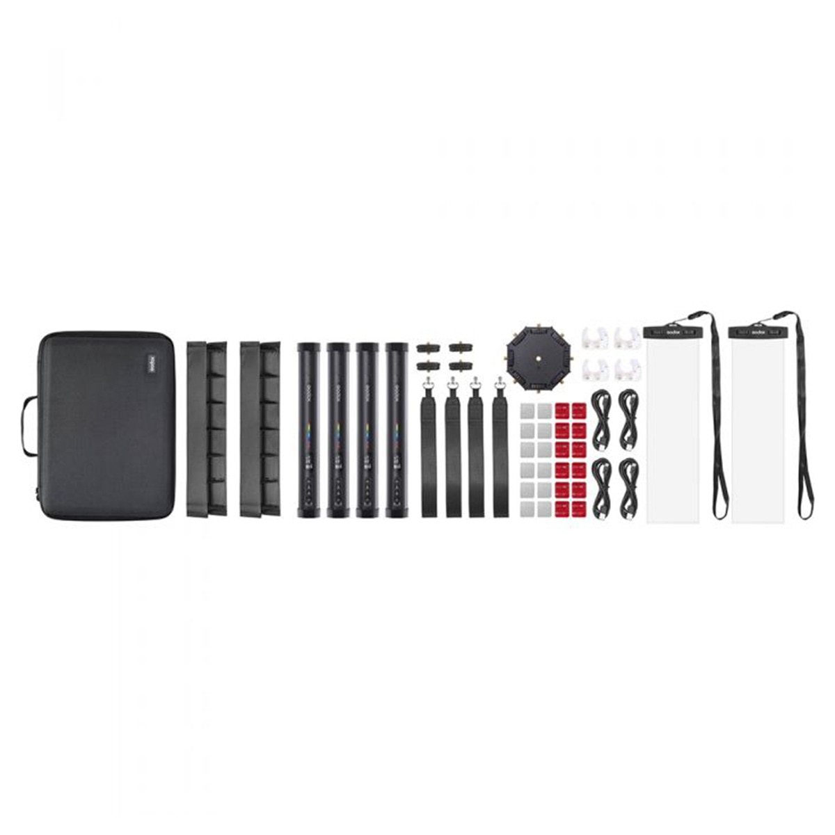 Kit 4 tubos de luz Godox TL30-K4 Negro-3