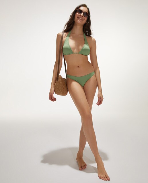 Top de bikini halter con copa extraíble · Easy Wear · El Corte Inglés
