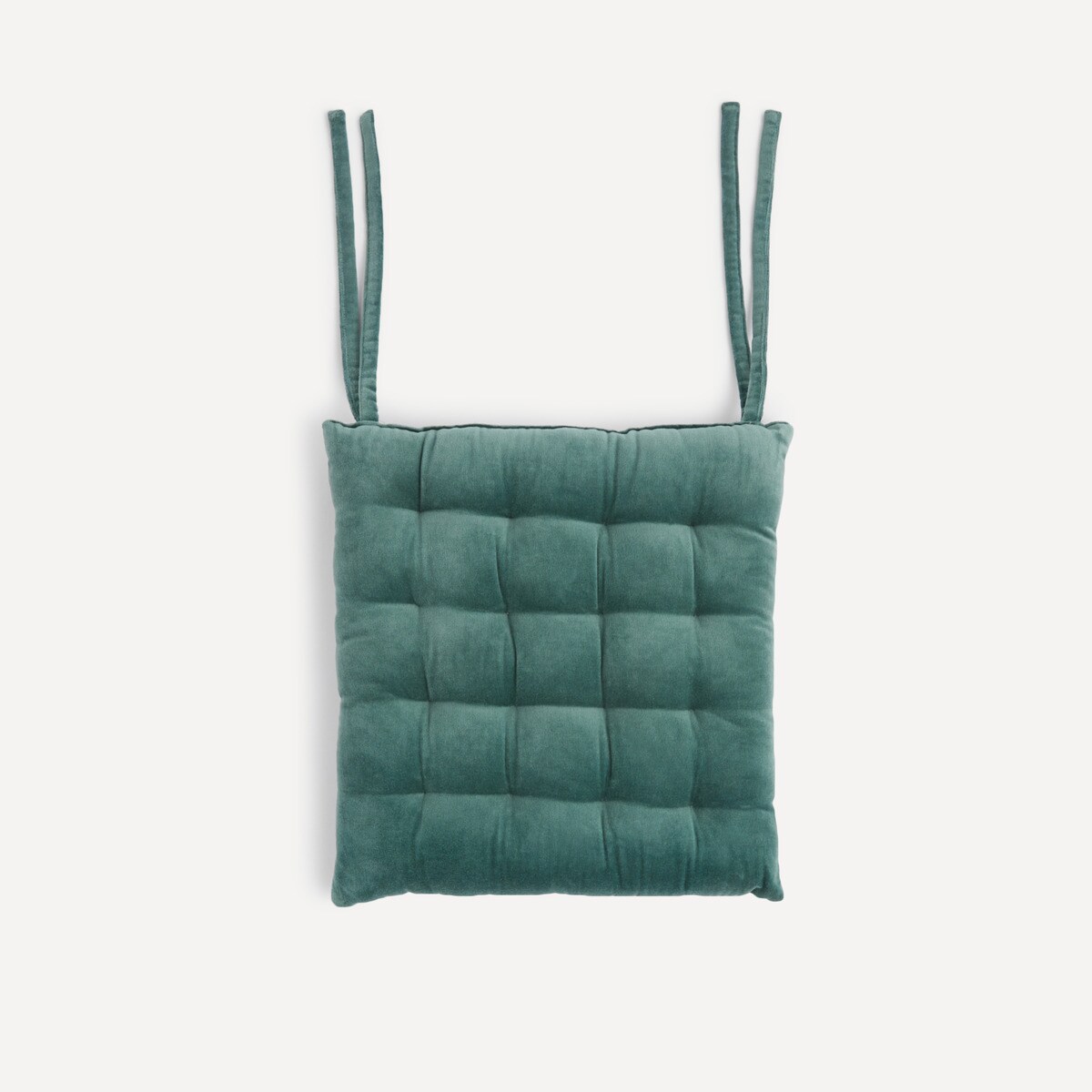 Almofada para cadeira Velvet El Corte Inglés Verde-claro-1