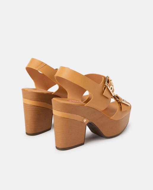 Sandalias de tacón de mujer en piel con plataforma · Weekend by Pedro  Miralles · El Corte Inglés