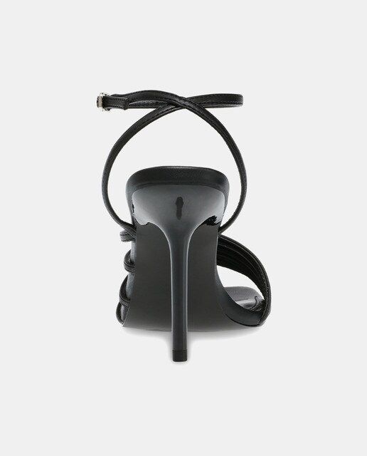 Sandalias de tacón de mujer con tiras finas en negro · Steve Madden · El  Corte Inglés