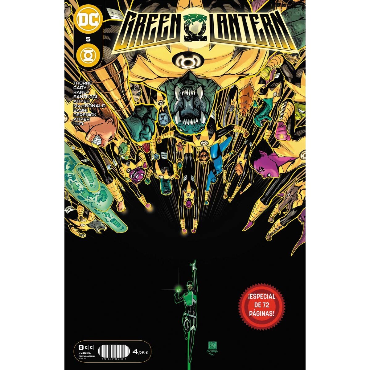 Green Lantern núm. 5/ 114 (Capa mole) 1