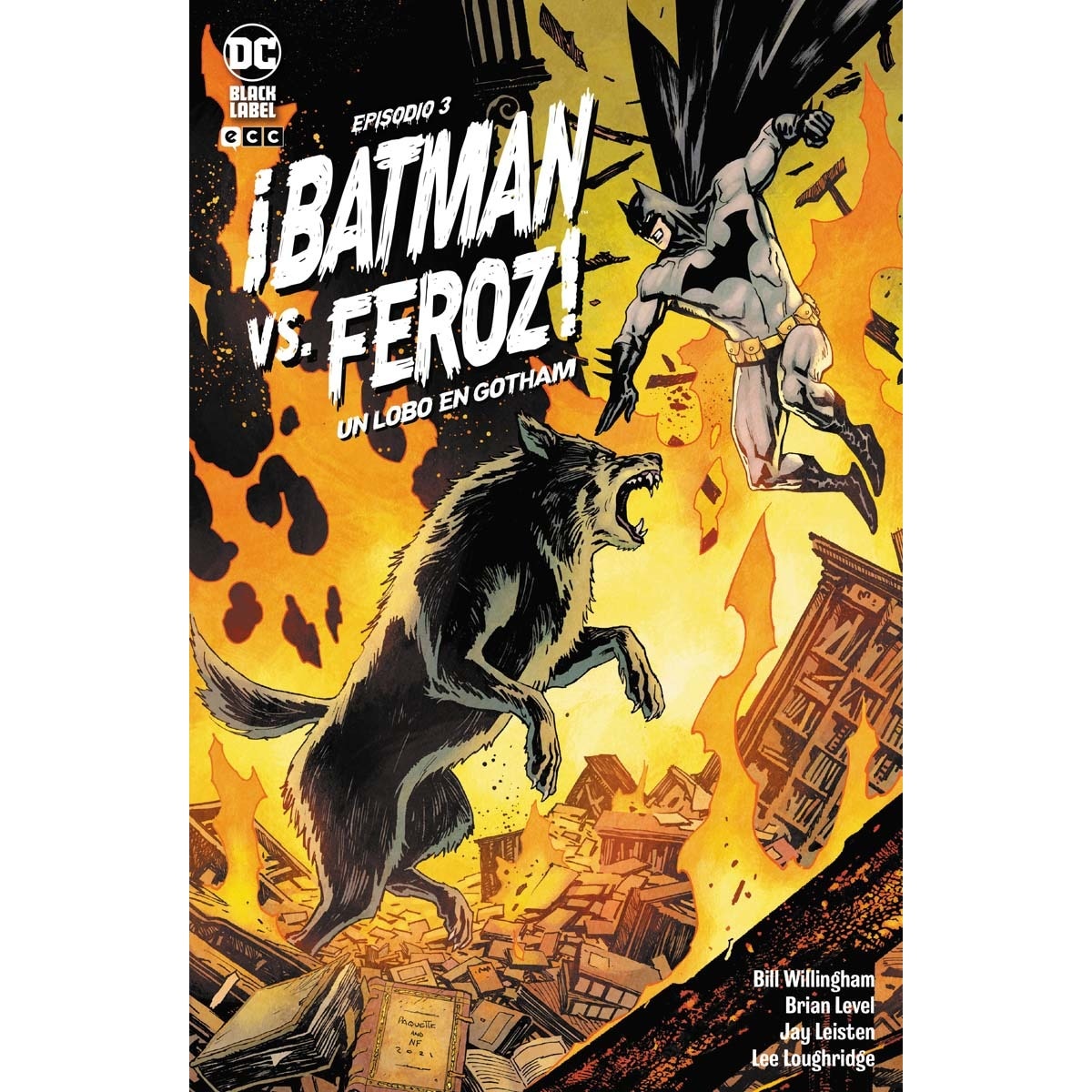 ¡Batman Vs. Feroz!: Un lobo en Gotham núm. 3 de 6  (Tapa blanda) 1
