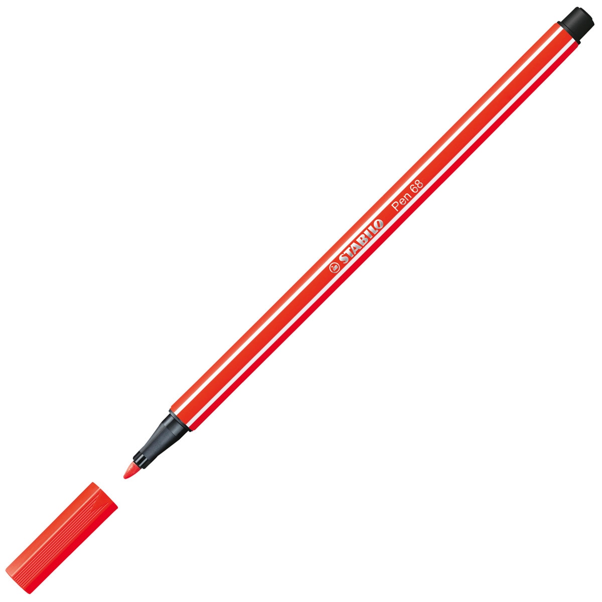 Rotualdor Premium Pen 68 STABILO Rojo Rojo-2