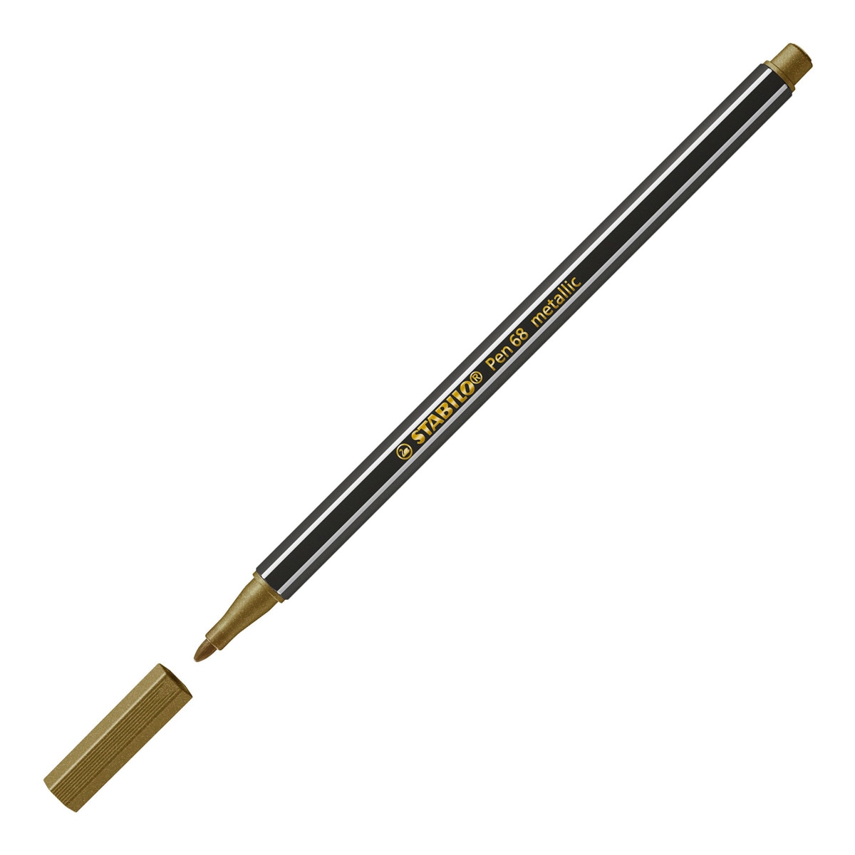 Rotulador Metallico STABILO Pen 68 Metallic Dorado Dorado-2