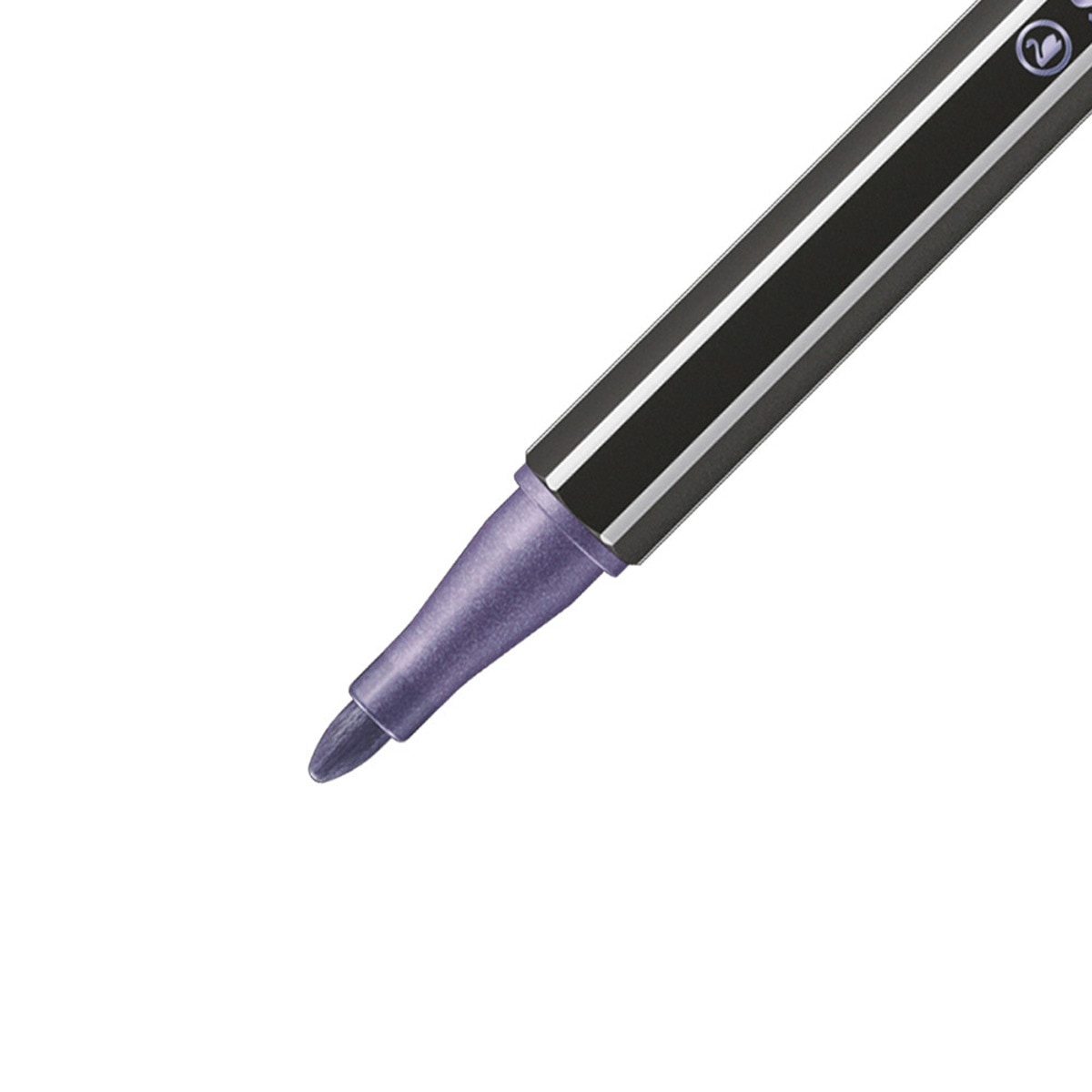 Rotulador Metallico STABILO Pen 68 Metallic Lila Metalizado NOVEDAD Lila-3