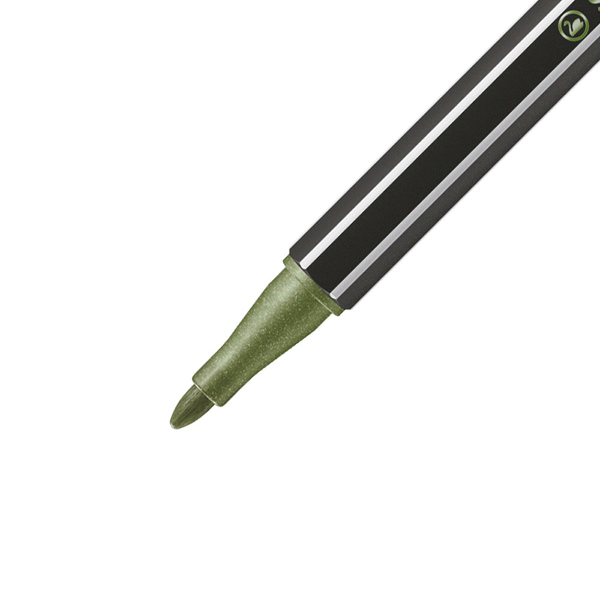 Rotulador Metallico STABILO Pen 68 Metallic Verde Claro Metalizado NOVEDAD Verde-3