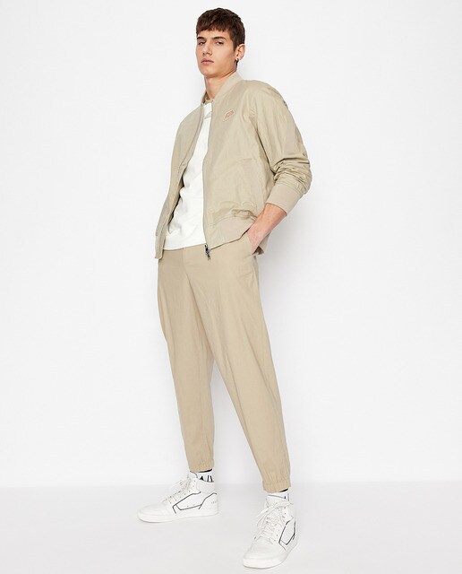 Cazadora bomber de hombre beige · Armani Exchange · El Corte Inglés