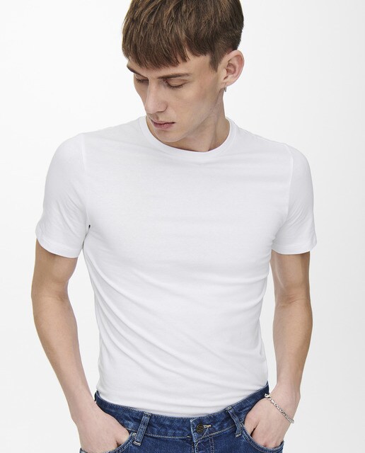 Pack de dos unidades de camisetas de hombre de manga corta · Only \u0026 Sons ·  El Corte Inglés