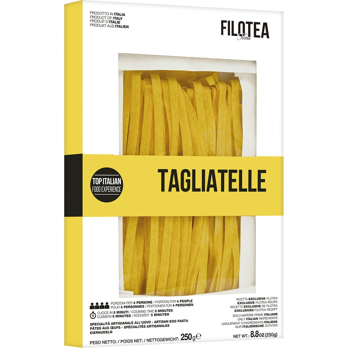 tagliatelle pasta especial al huevo envase 250 g
