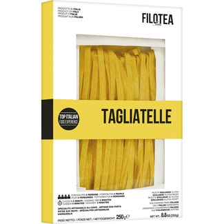 tagliatelle pasta especial al huevo envase 250 g - Filotea