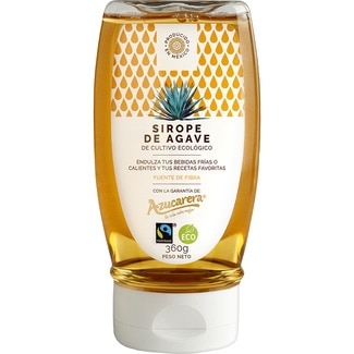 sirope de agave de cultivo ecológico botella 360 g - Azucarera
