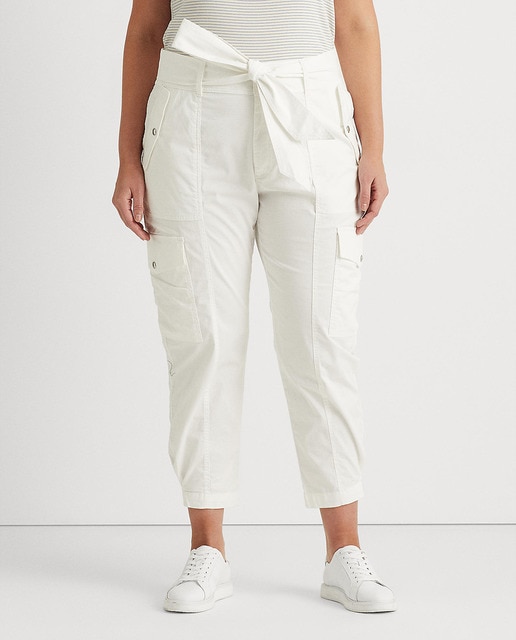 Imagen 0 de Pantalón de mujer talla grande con bolsillos laterales