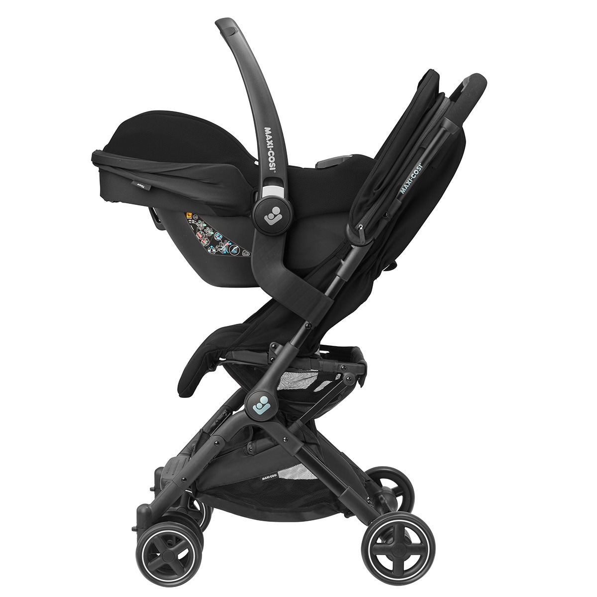 Carrinho de Passeio Lara2 Essential - Black Preto-14