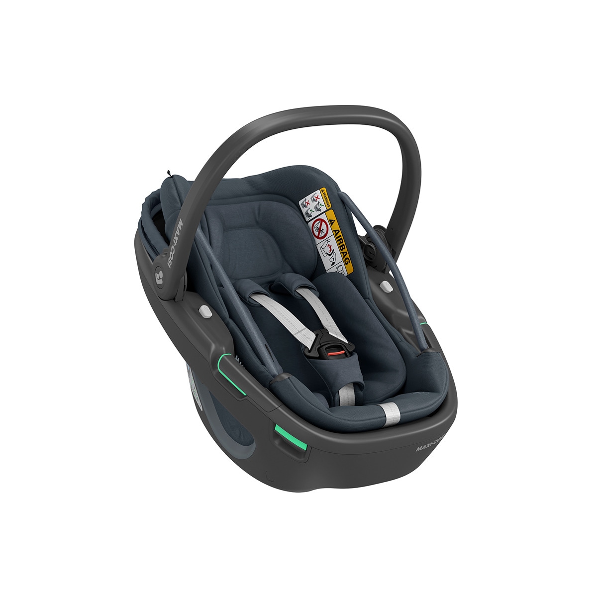 Cadeira Auto Coral 360º Isofix i-Size - 40x75 cm Cinzento-chumbo-1