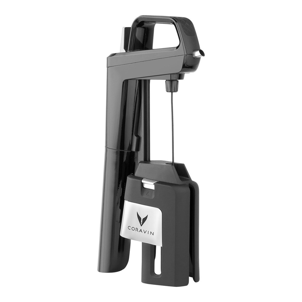 Sistema de acesso ao vinho Timeless Six+ Piano Black Coravin 2