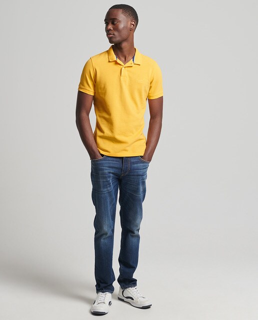 Polo de hombre amarillo de manga corta · Superdry · El Corte Inglés